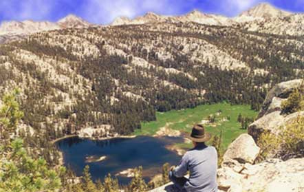 High Sierra Pack Station Pack Trips with Panoramic Views